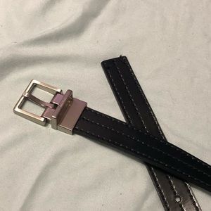 CK square buckle belt